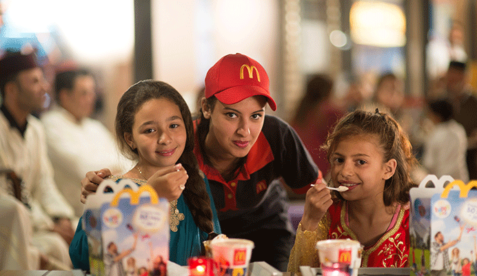 Happy Studio application de Mc Donald's