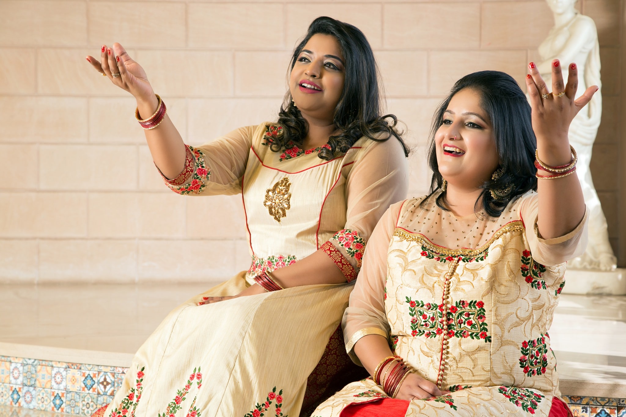"The Roohani sisters"