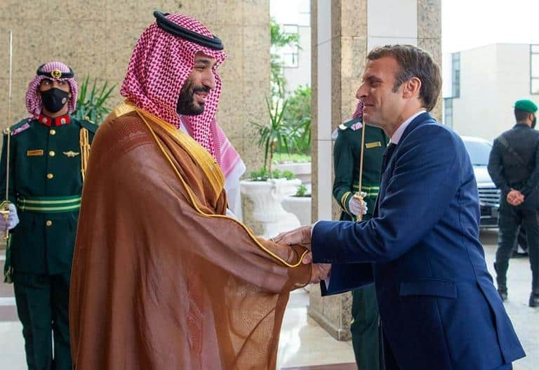 Macron et Mohammed ben Salmane