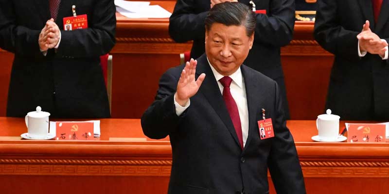 Le président chinois Xi Jinping doit être reconduit dimanche à la tête du Parti communiste