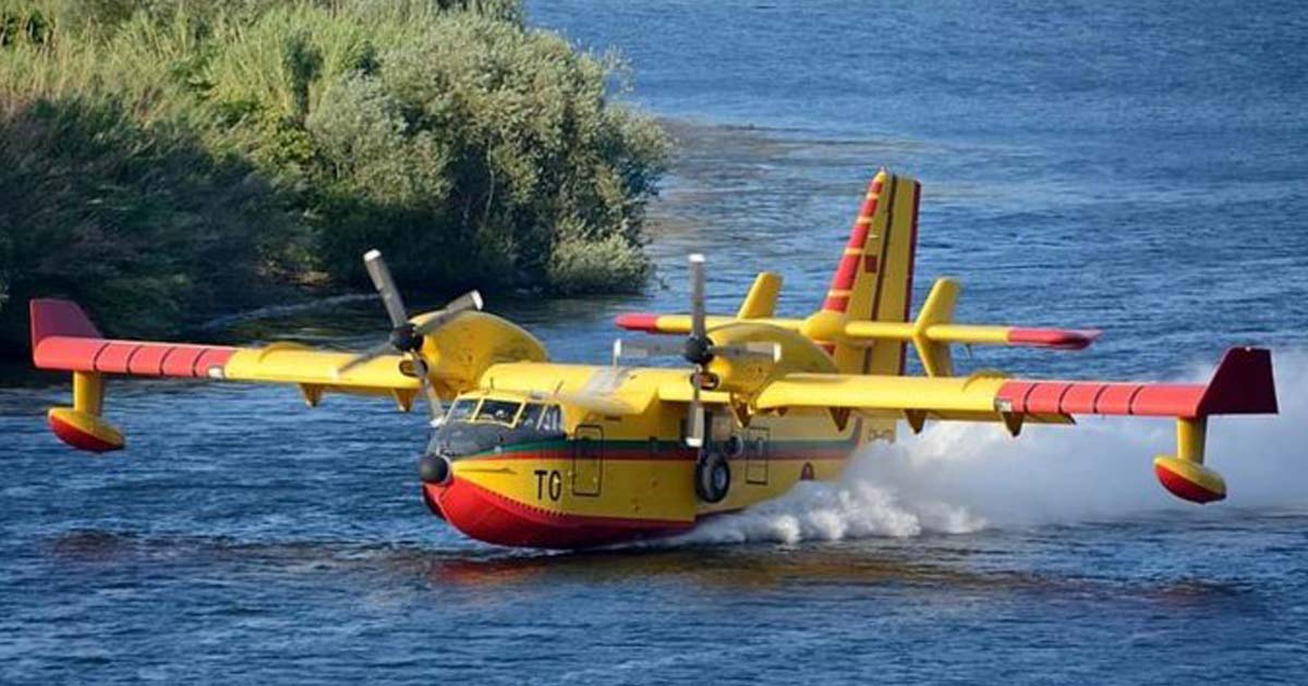 Photos. Taounate: Deux canadairs déployés pour circonscrire les feux de Jbel Larâa