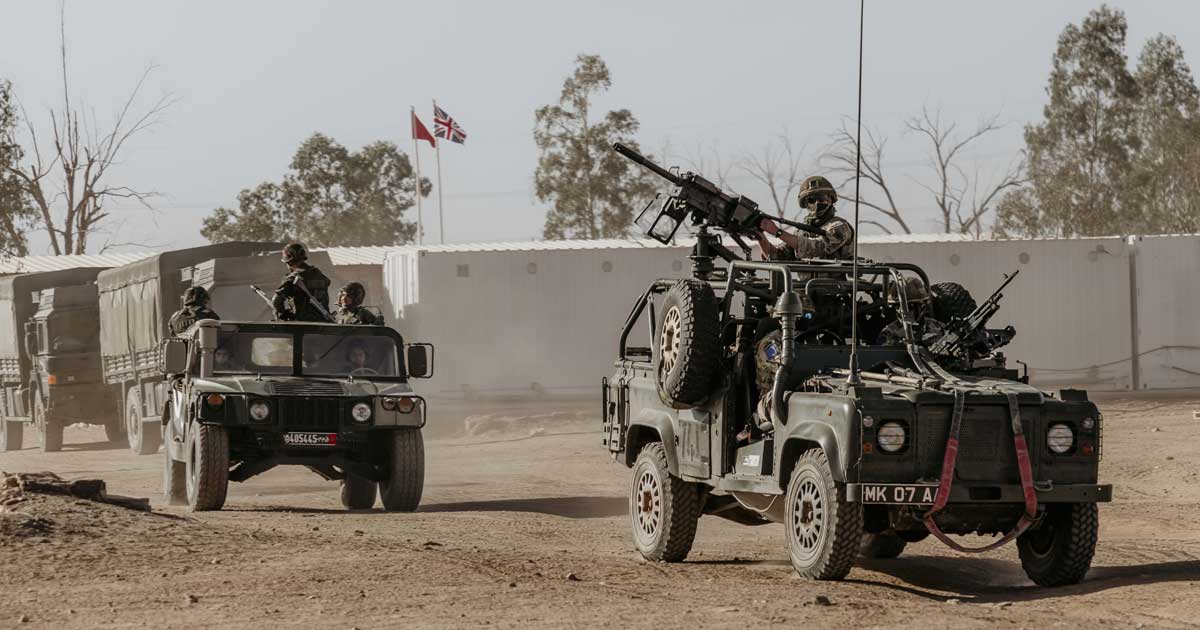 Jebel Sahara, un exercice conjoint entre l’armée britannique et les FAR