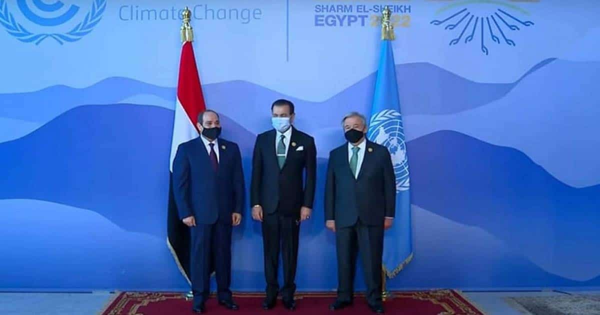 Le prince Moulay Rachid représente le roi Mohammed VI aux travaux de la COP 27 à Charm el-Cheikh