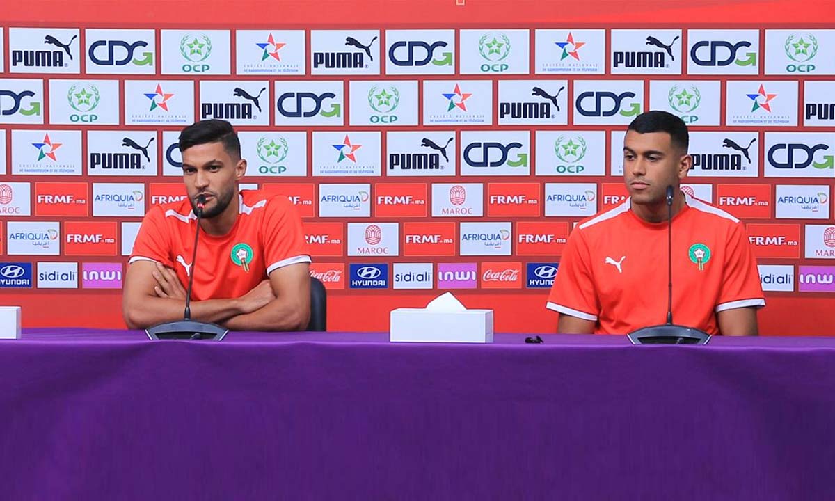 Ce que pensent Yahya Attiat-Allah et Walid Cheddira du match Maroc-Belgique