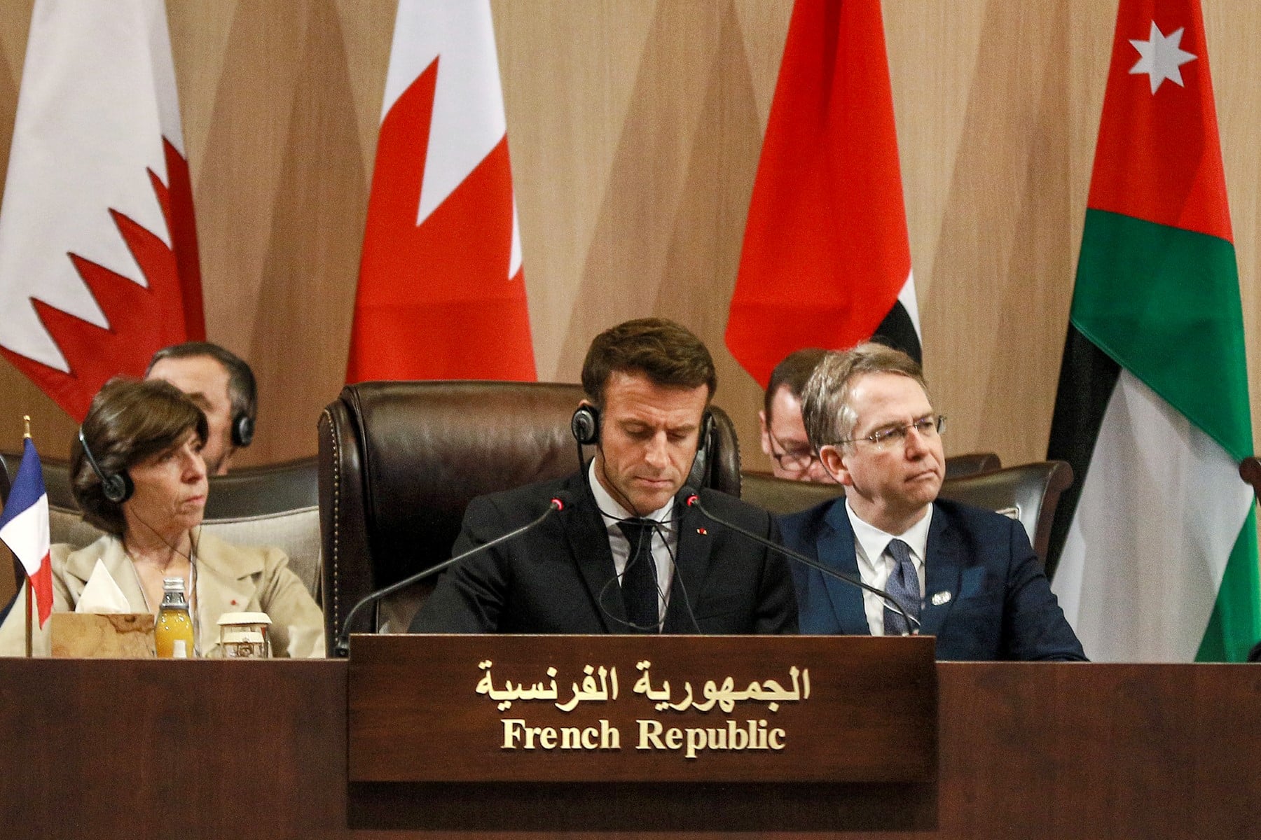 Macron félicite le Qatar pour le Mondial et son "ami" Sissi pour la COP27