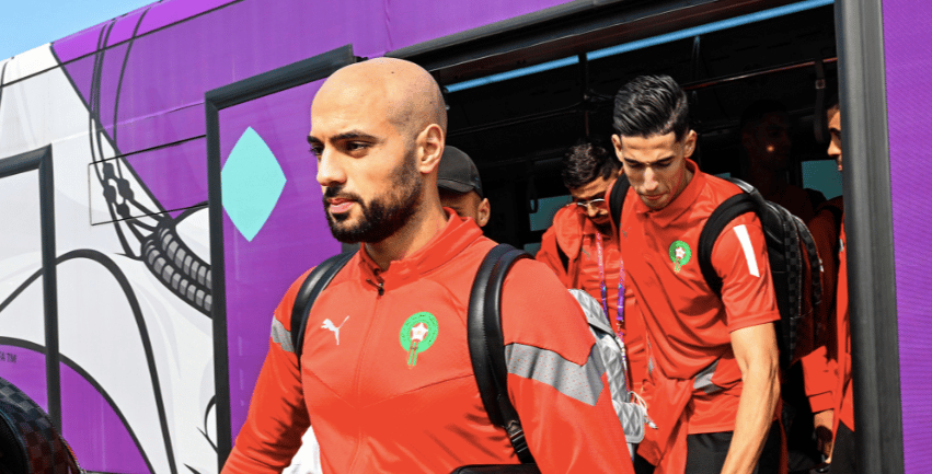En images. Les Lions de l'Atlas quittent le Qatar