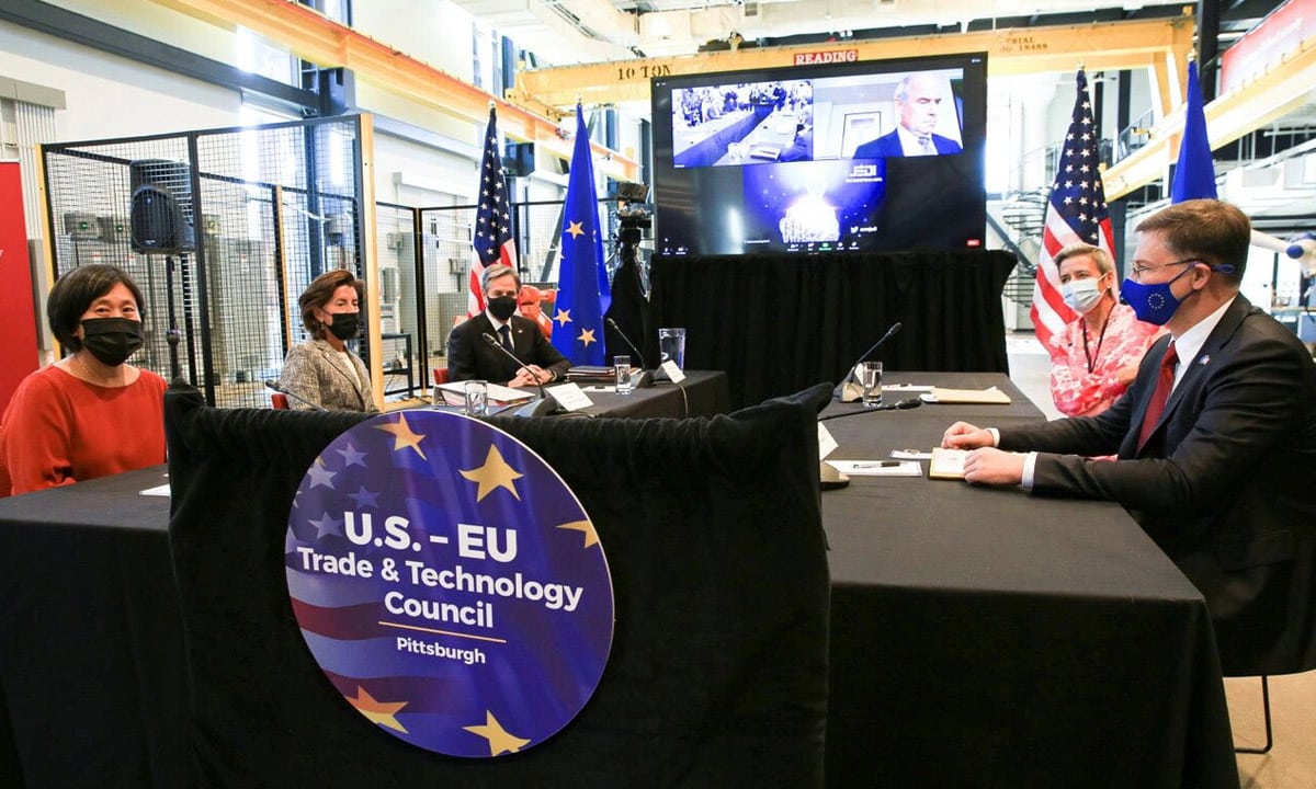 Discussions commerciales UE-USA: forte volonté mais peu d'avancées 