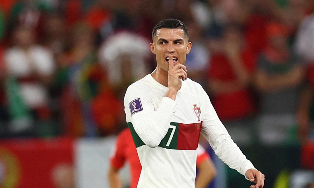 Mondial: Ronaldo agacé par un joueur coréen le pressant de sortir