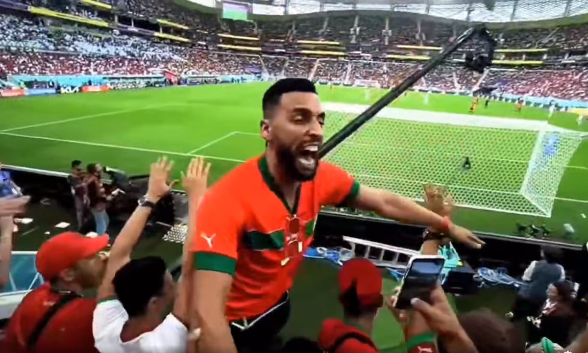 Vidéo. Mondial: voici comment le Capo des Winners a mis l'ambiance dans les gradins