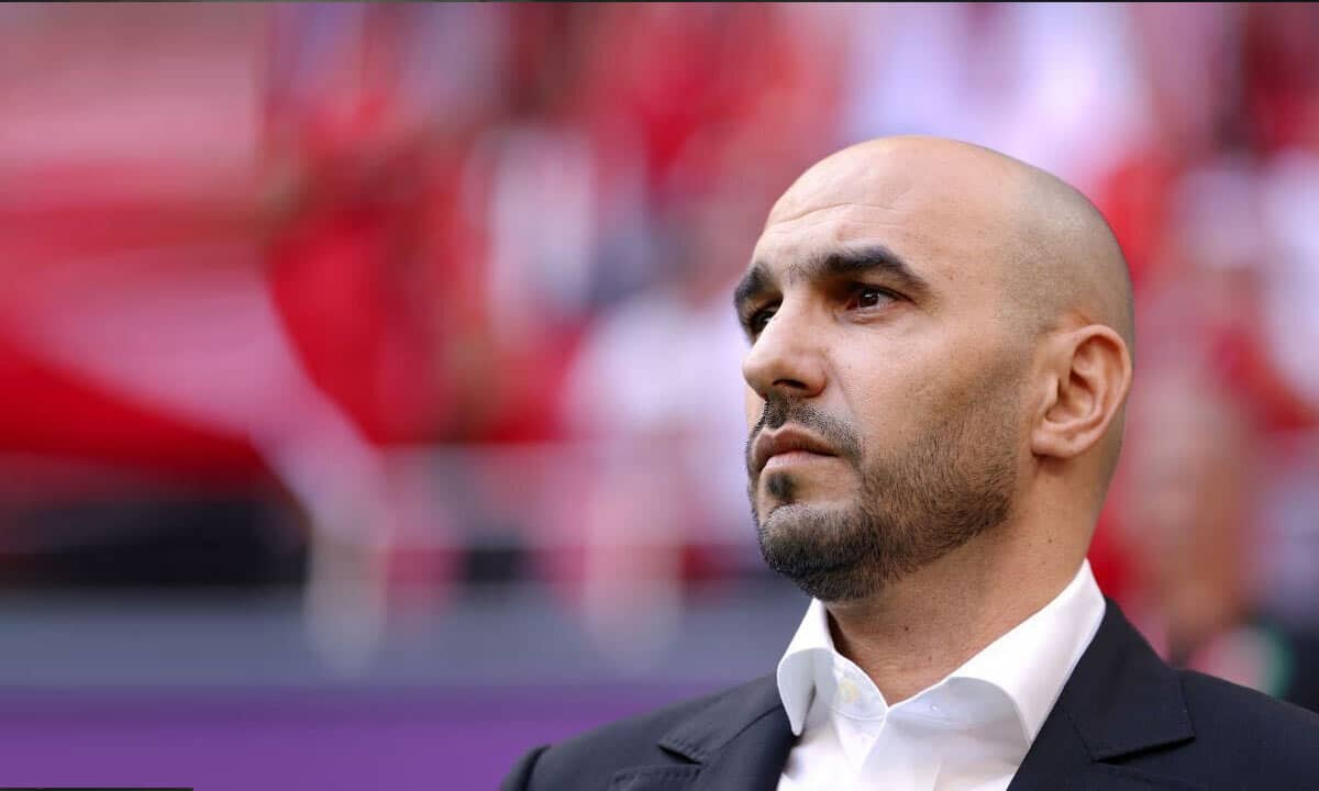 Mondial: Regragui n'en rajoute pas
