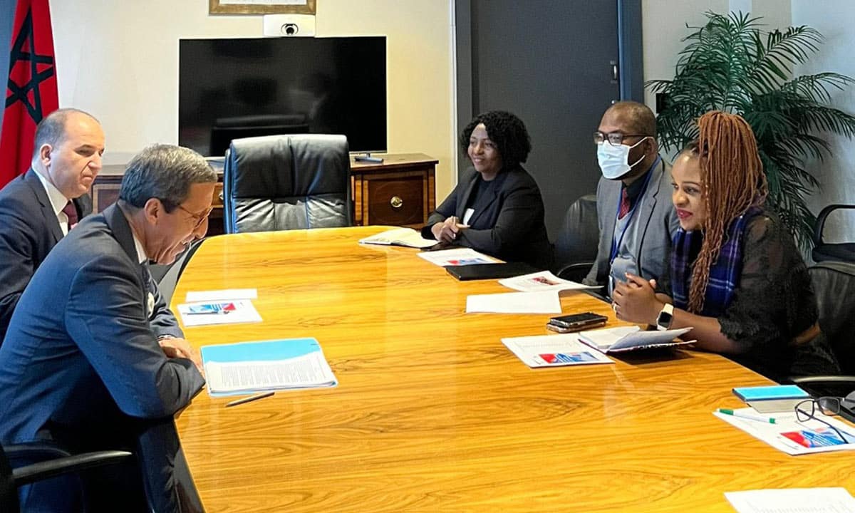 New York: Hilale s'entretient avec la ministre de l’Emploi de la République du Malawi