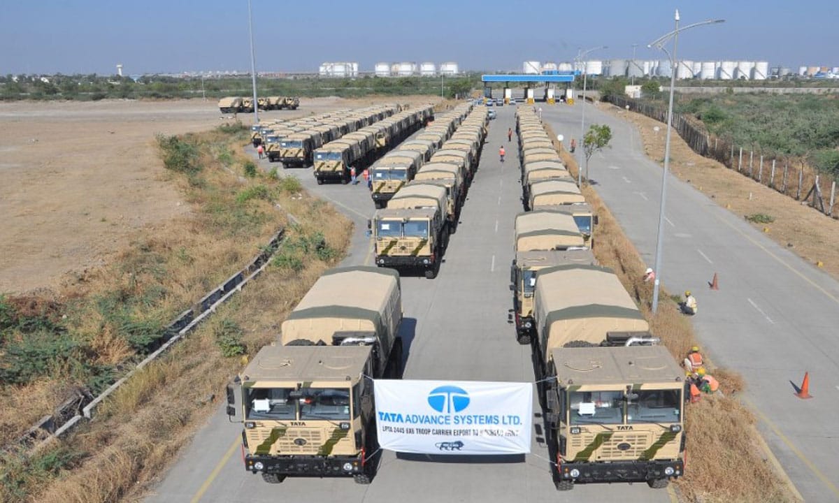 Les FAR s’apprêtent à recevoir 90 camions de transport tactique 6x6 TATA LPTA 2445