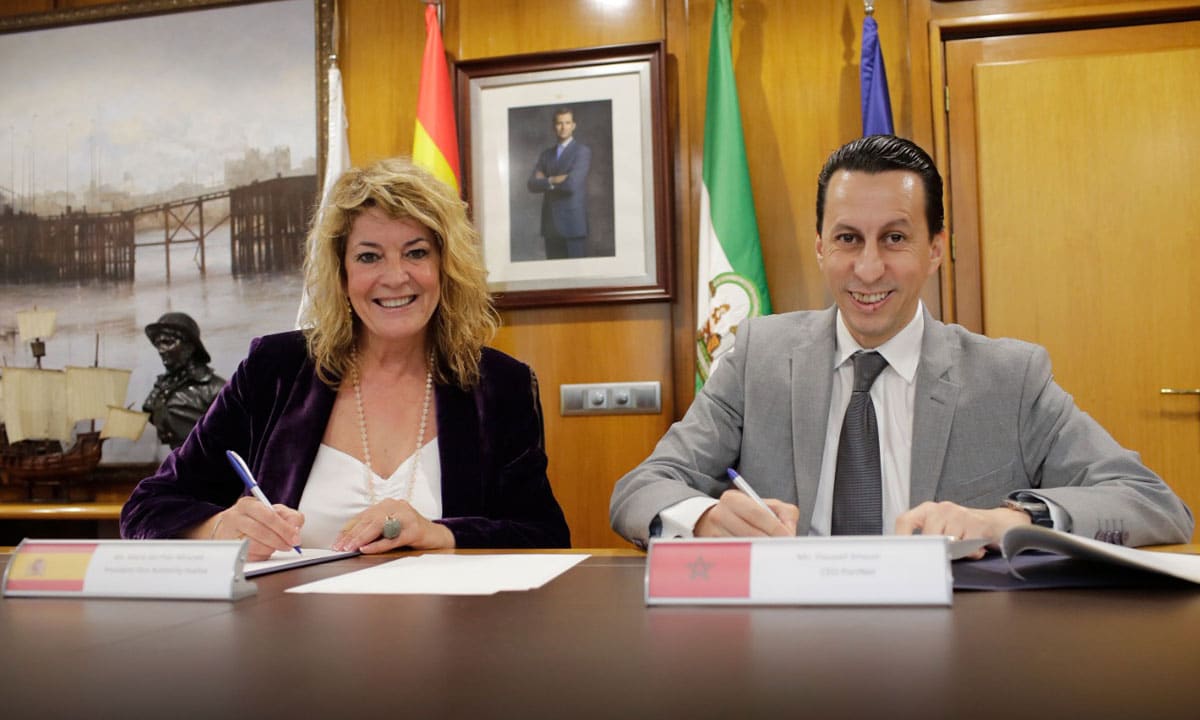 Accord entre Portnet et le port de Huelva pour le développement de la numérisation des chaînes maritimes portuaires