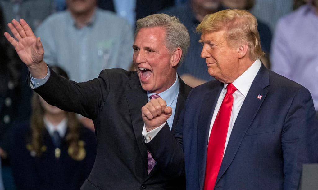 Trump appelle les républicains à soutenir McCarthy pour le poste de "speaker"