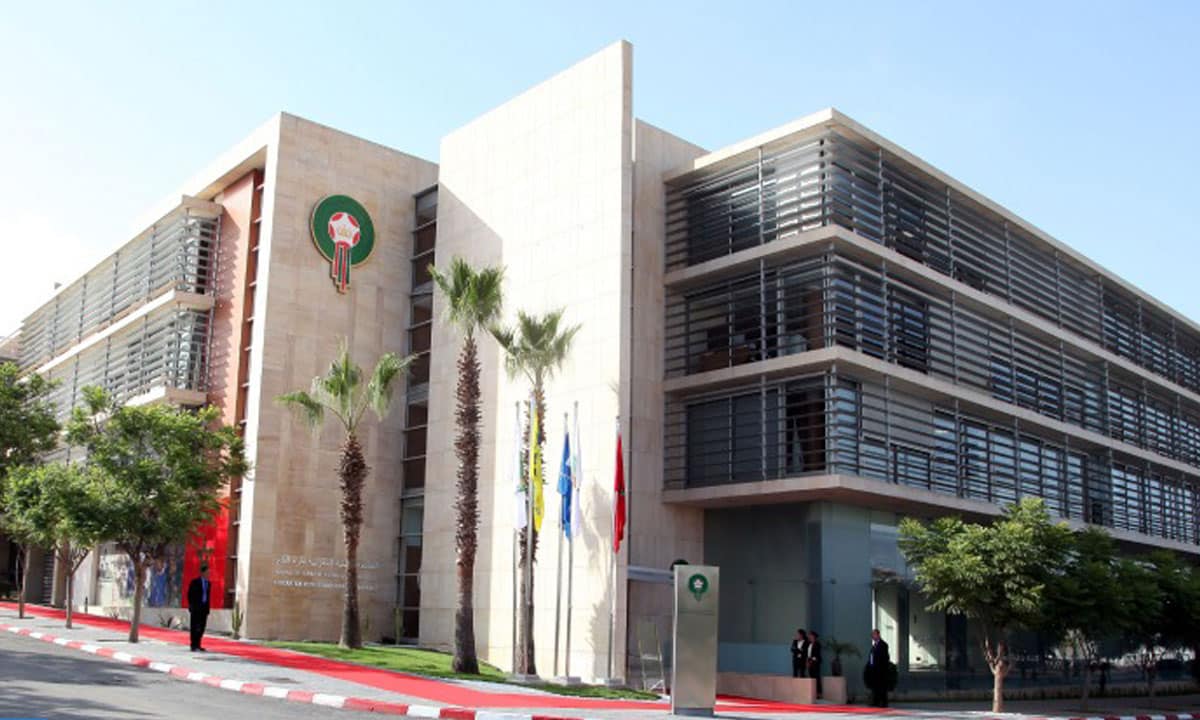 Siège de la Fédération Royale Marocaine de football de Rabat.