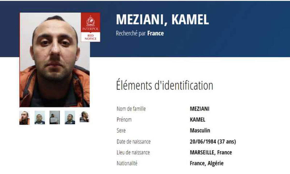 Après une cavale, la figure du narcobanditisme marseillais Kamel Meziani en procès