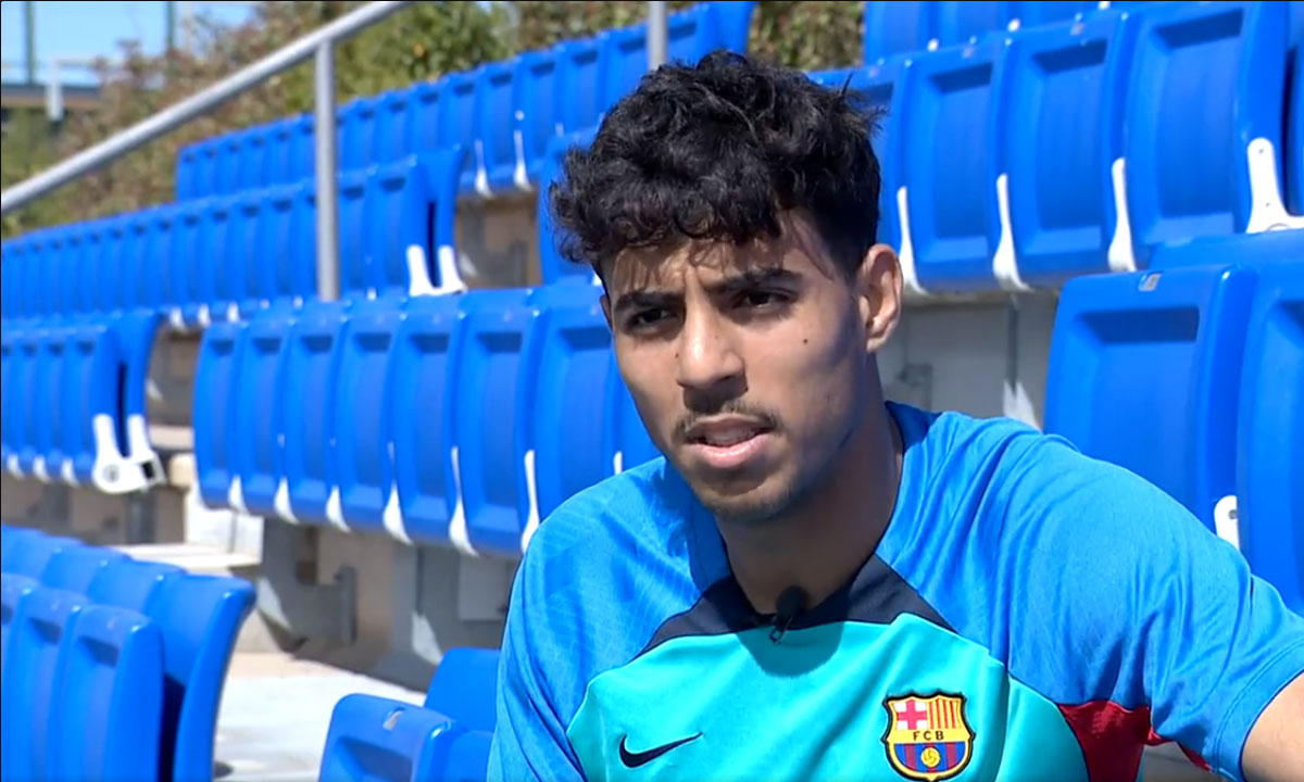 Le défenseur du Barça Chadi Riad se dit fier de porter les couleurs du Maroc