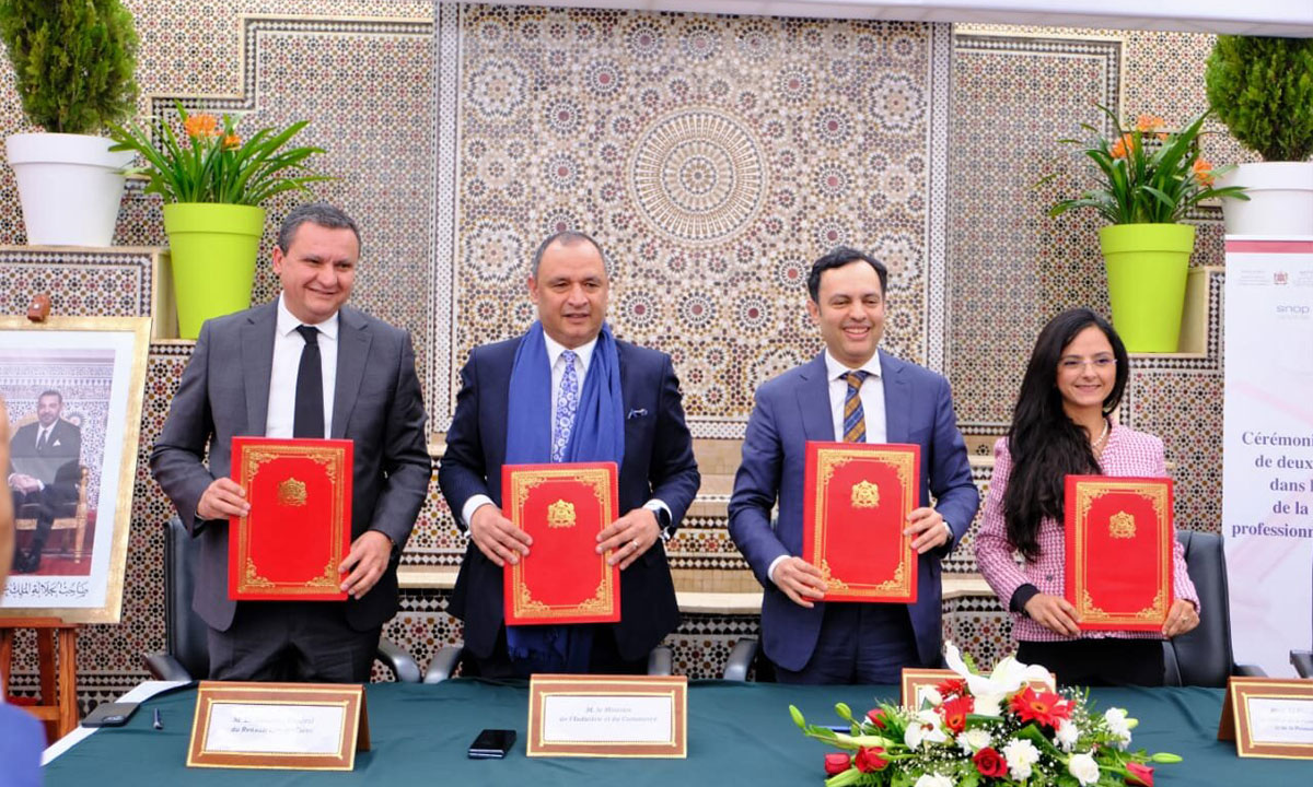 Deux conventions pour le renforcement de la formation dans l'industrie automobile ont été signées à Rabat