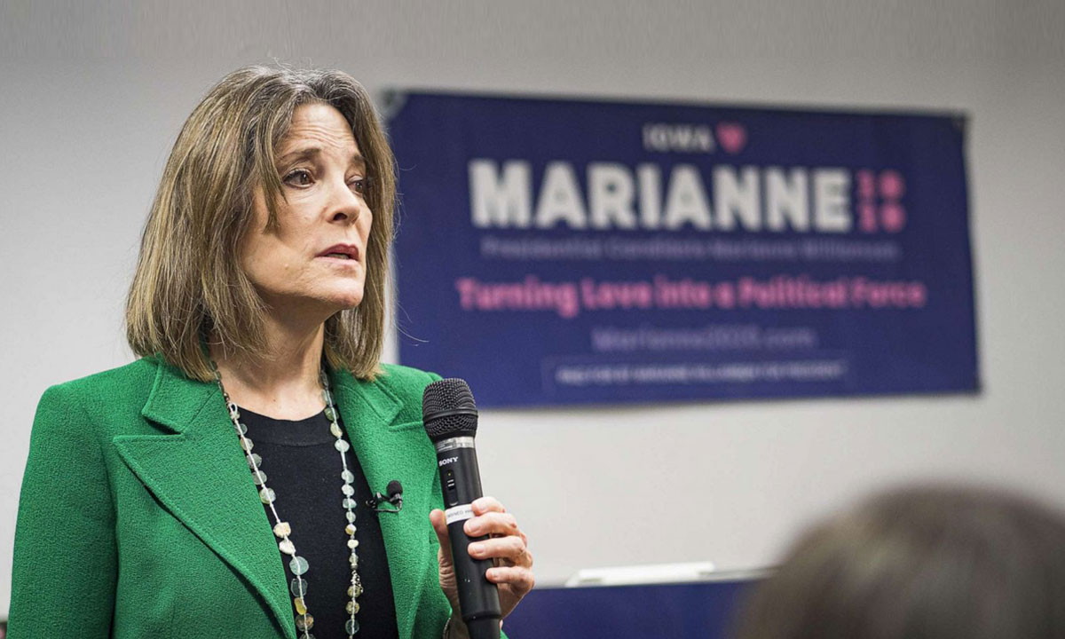 La démocrate Marianne Williamson à nouveau en lice pour la Maison Blanche