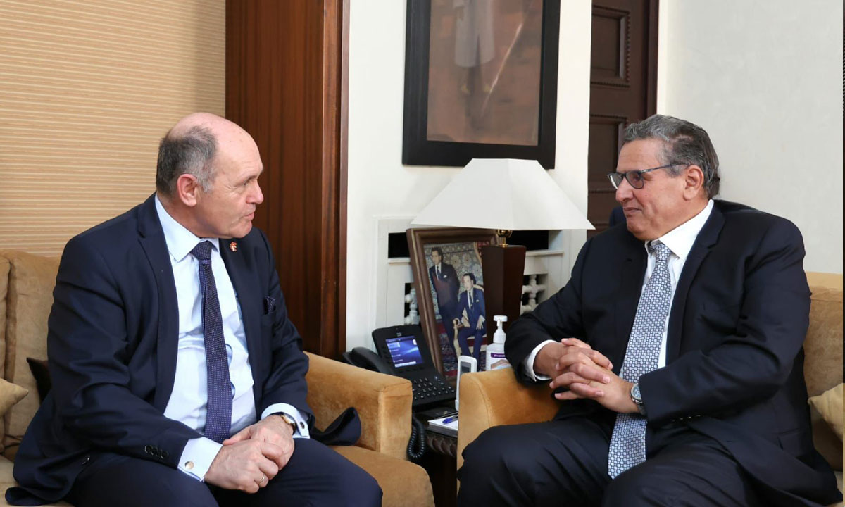 Akhannouch reçoit le Président du Conseil national autrichien Wolfgang Sobotka