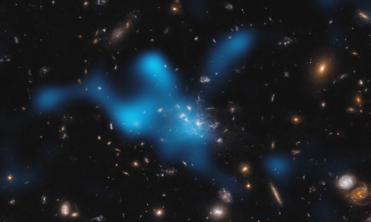 Naissance d'un amas de galaxies observée dans l’Univers primitif