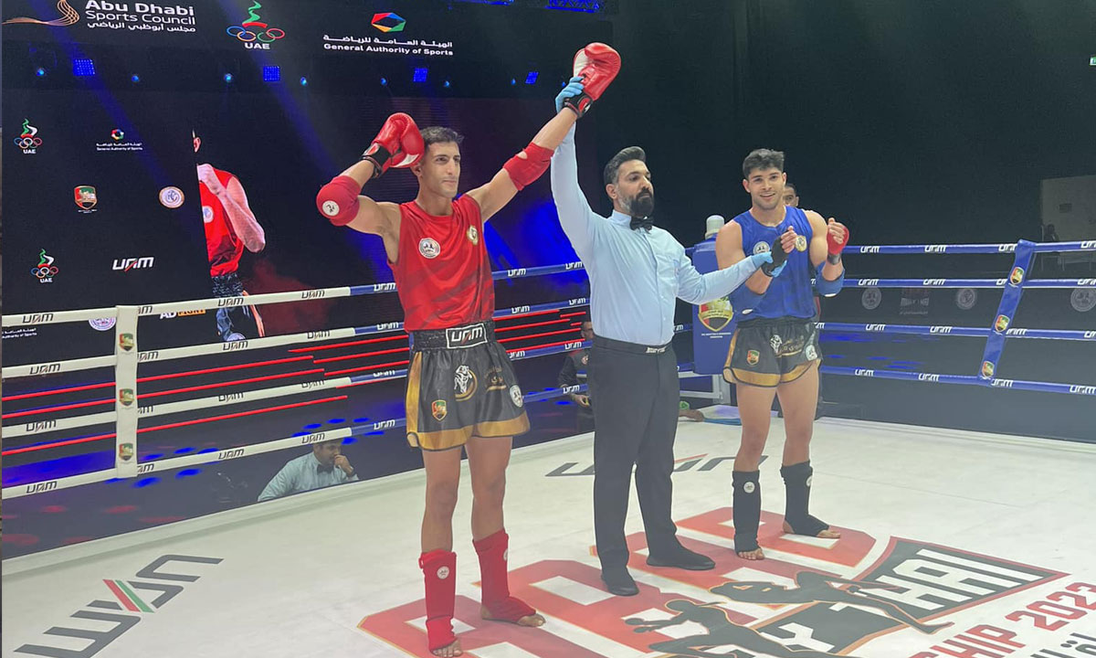 Youssef Assouik champion du monde et champion arabe de Muay Thai 