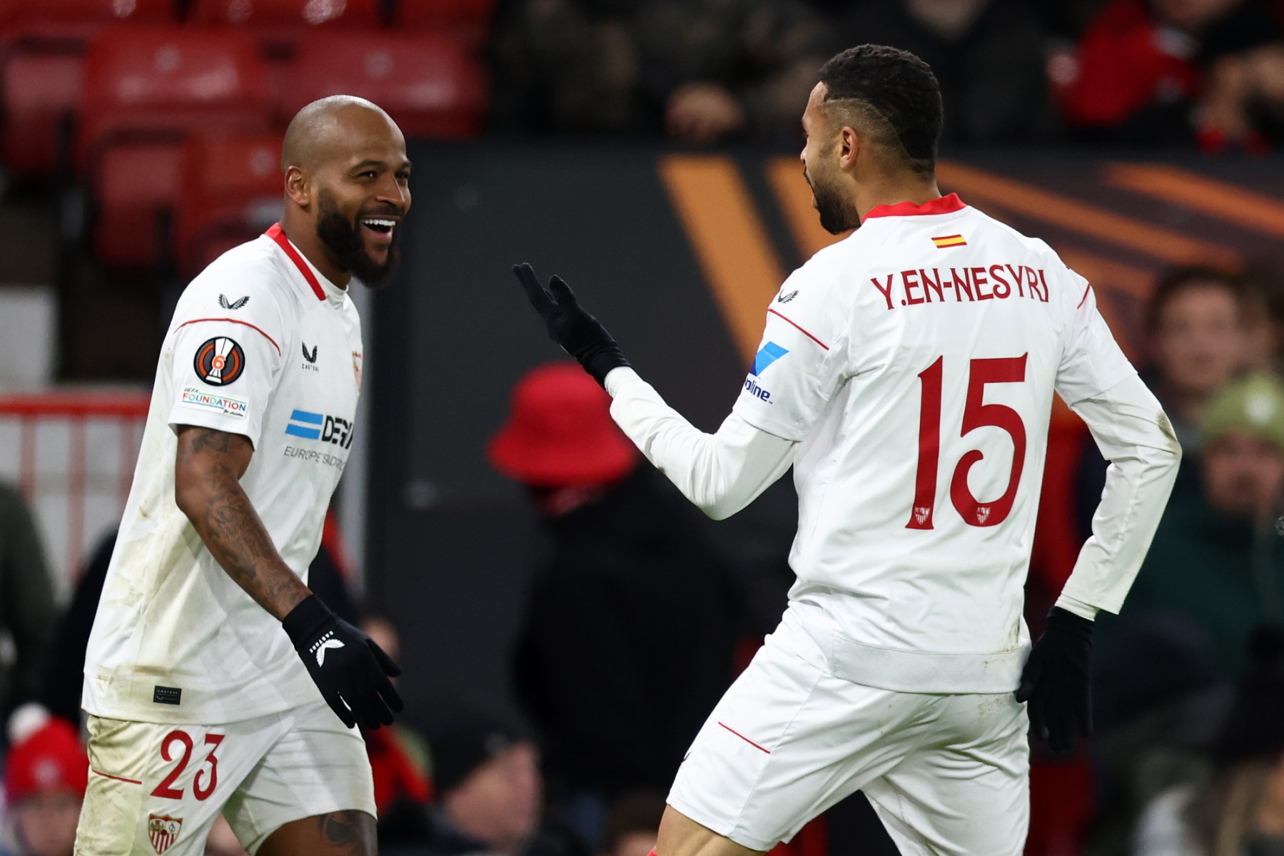 C3: Séville et Youssef En-Nesyri arrachent le nul à Old Trafford