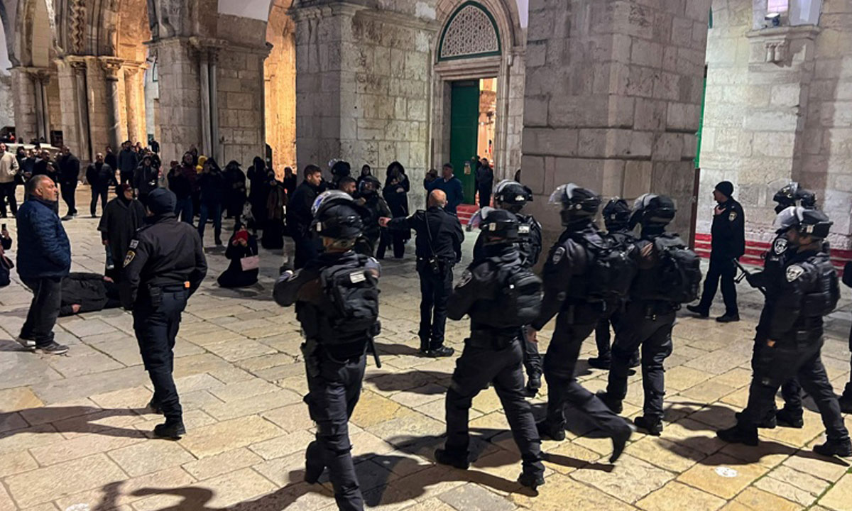 Al-Qods: agressions nocturnes dans la mosquée Al-Aqsa