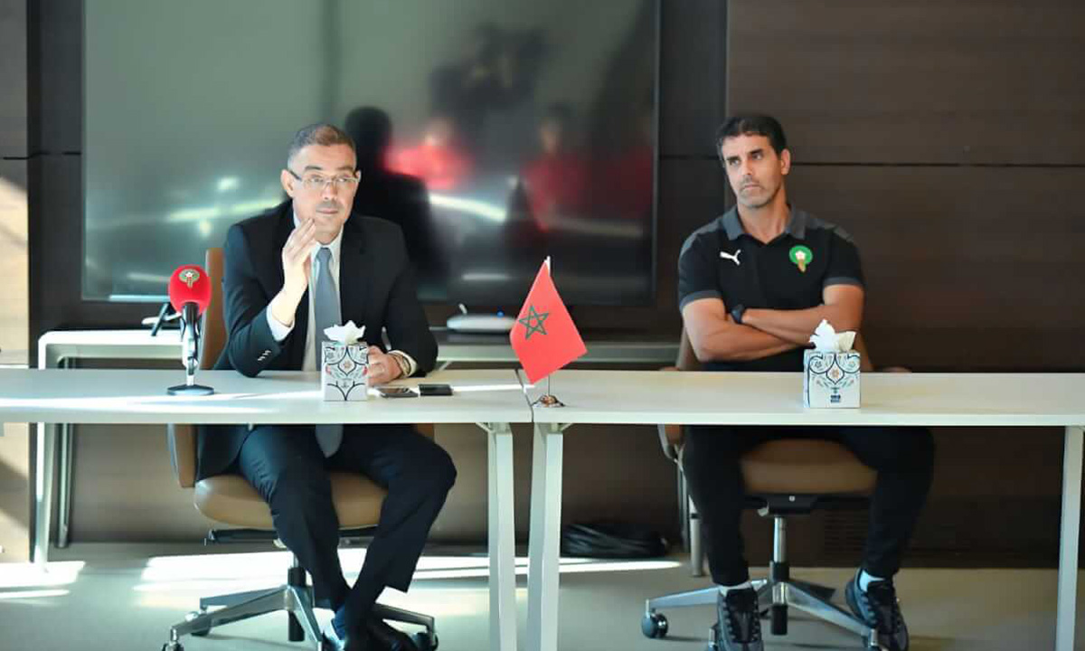 CAN-2023 U17: Lekjaa incite les joueurs à honorer le football marocain