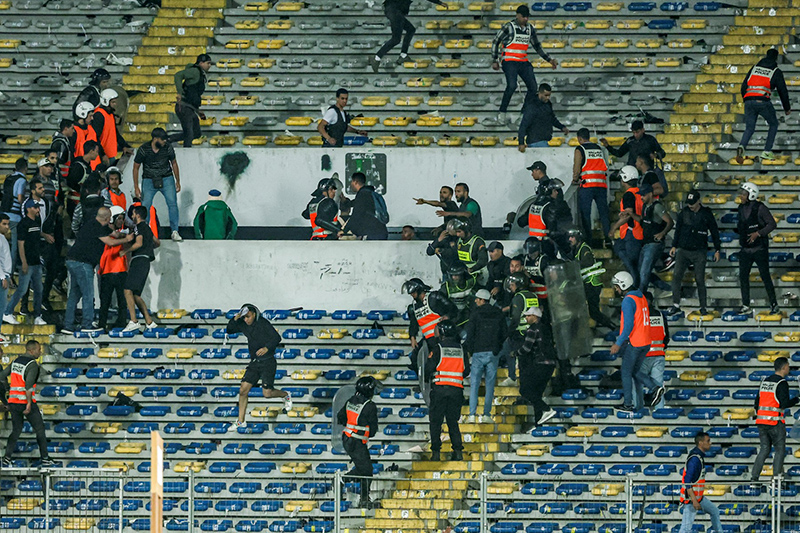 Evénements du match Raja-Ahly: la CAF inflige une amende de 100.000 dollars aux Verts