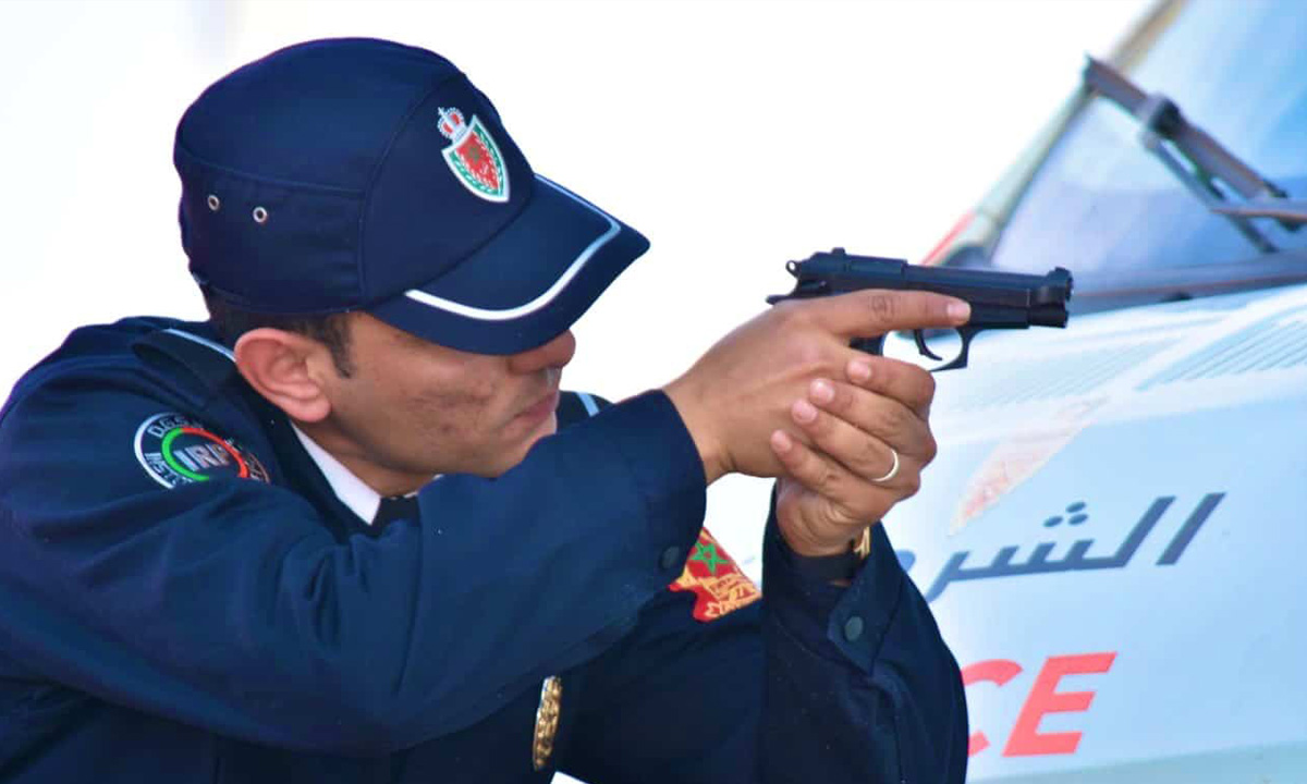Casablanca: une balle neutralise un malfaiteur multirécidiviste en flagrant délit de vol sous la menace d'une arme blanche