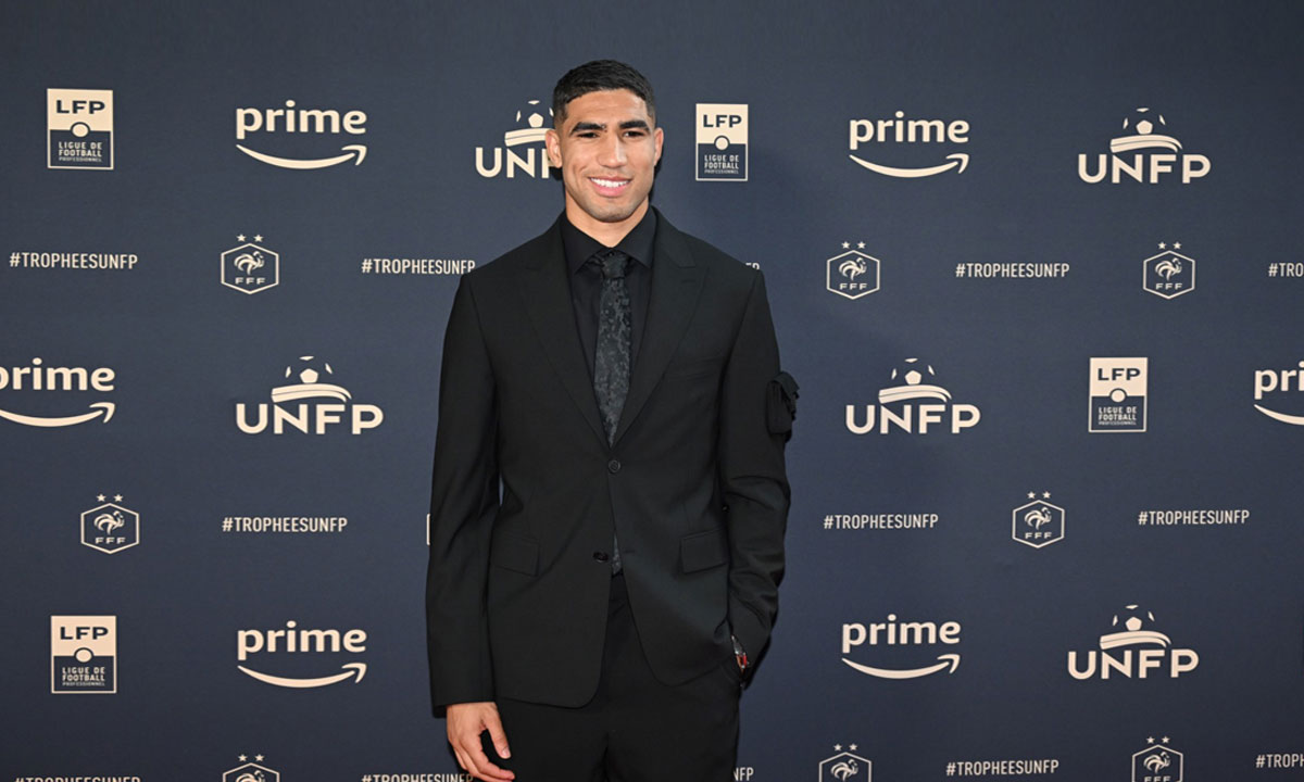 Hakimi dans l’équipe type de la saison en Ligue 1