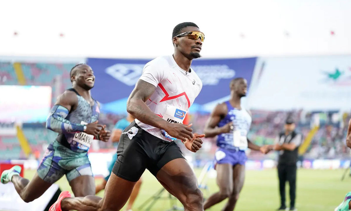 Athlétisme: Fred Kerley domine le 100 m à Rabat