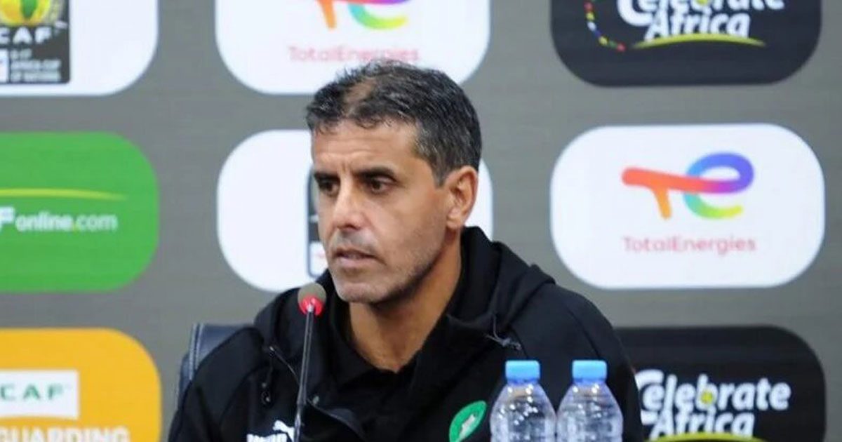Mondial U-17: pour Saïd Chiba, le premier match contre le Panama "est décisif pour la suite de la compétition"