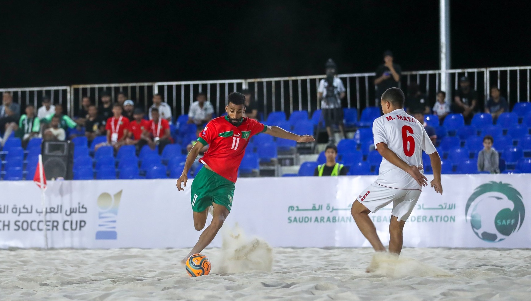 Coupe arabe de Beach soccer: le Maroc bat le Liban (9-5)
