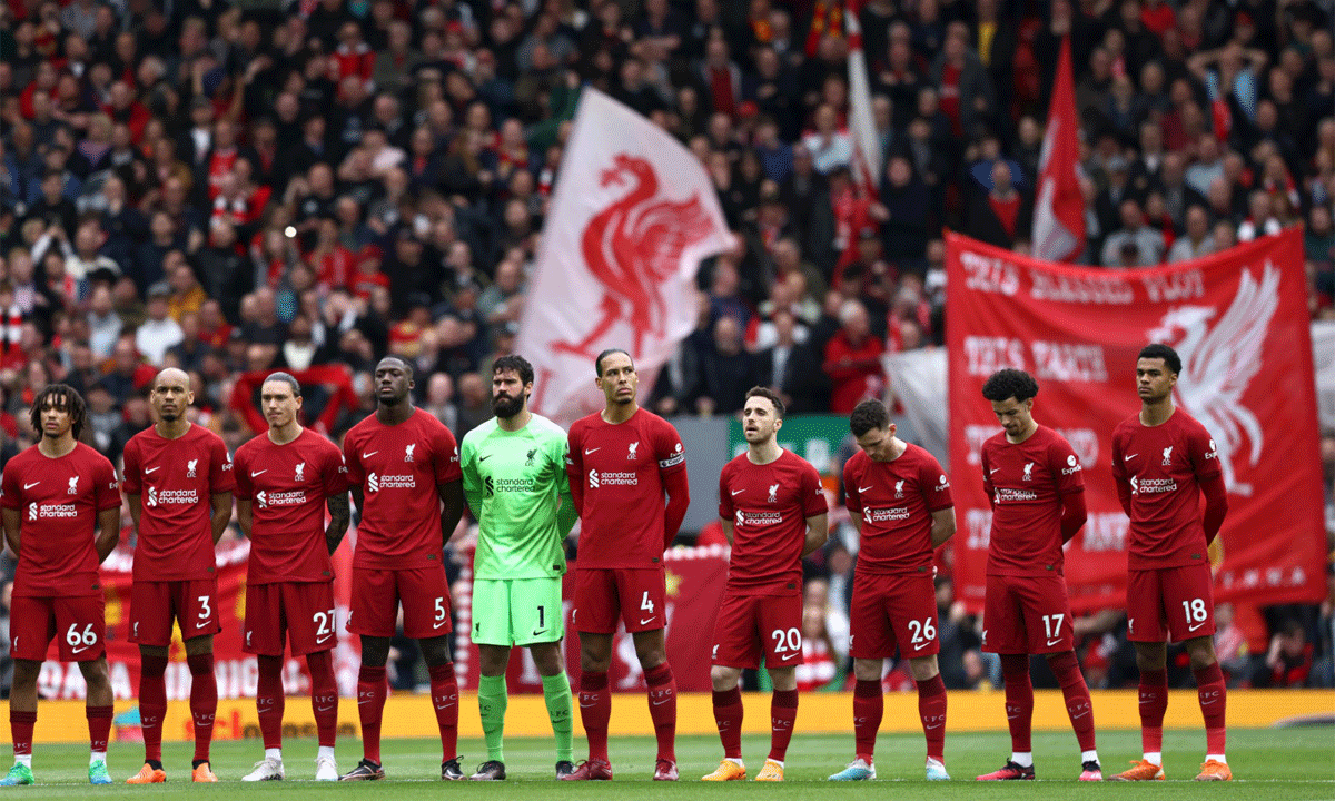 Vidéos. Angleterre: "God Save the King" hué à Anfield avant Liverpool-Brentford
