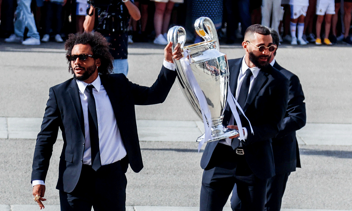 Benzema égale Marcelo comme étant le joueur le plus titré dans l'histoire du Real Madrid