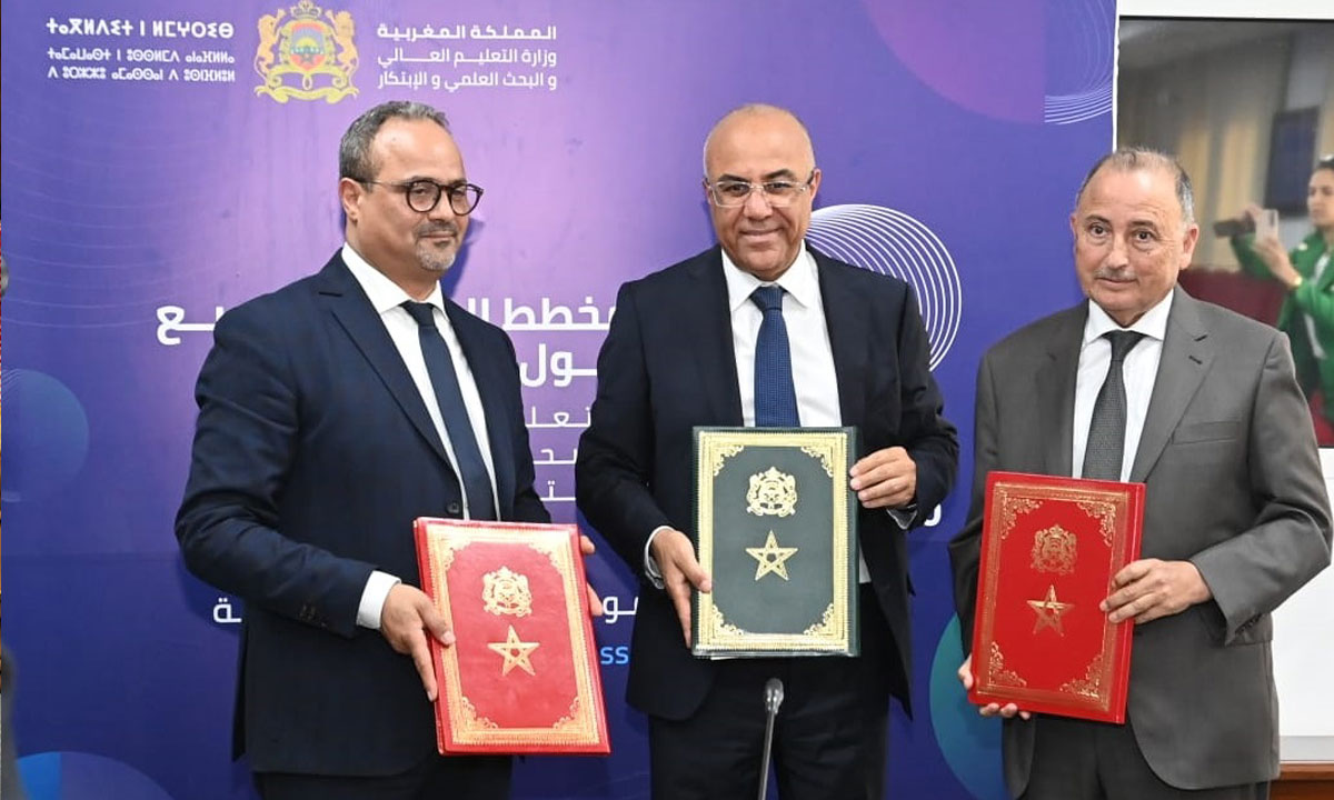 Signature d’une convention de partenariat pour la construction d’une résidence universitaire à Kenitra et une autre dans l’une des villes de la région Rabat-Salé-Kenitra