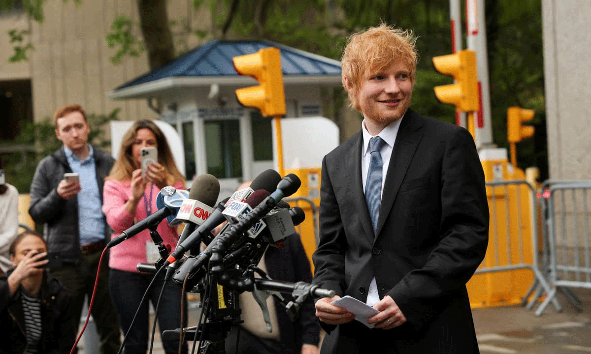 Ed Sheeran gagne un procès à New York pour plagiat 
