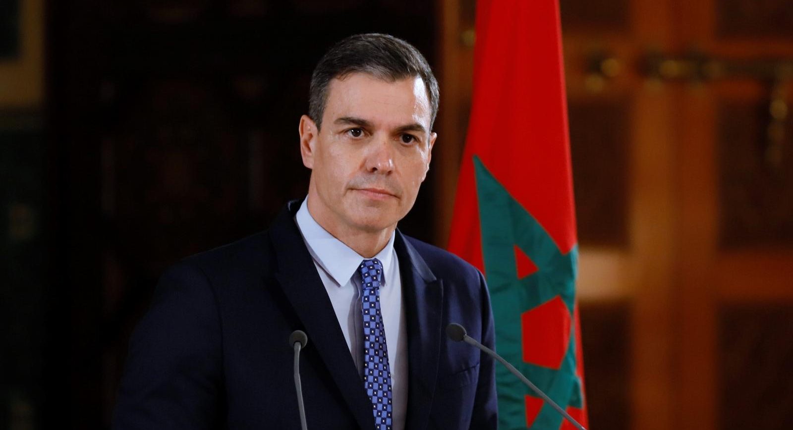 Pedro Sanchez, président du gouvernement espagnol lors de sa visite au Maroc. Photo archives / DR