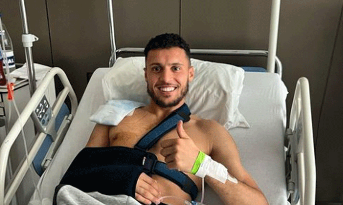 Opéré de l’épaule, Selim Amellah remercie son club