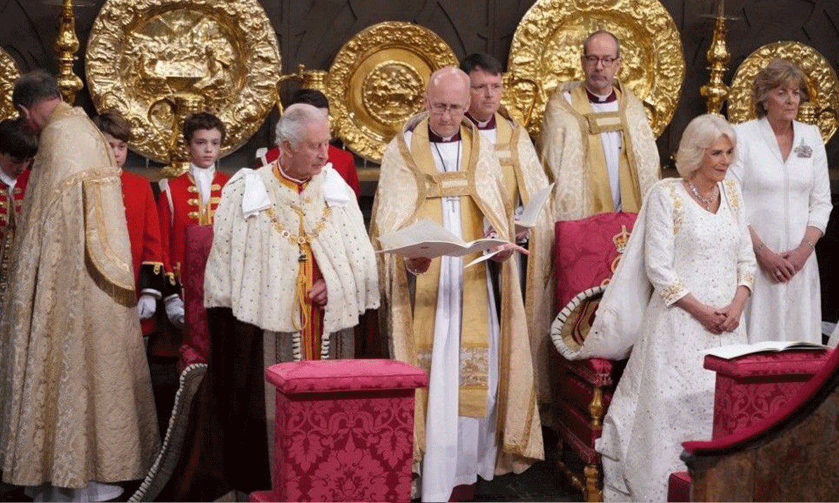 Vidéo. Londres : Charles III et Camilla arrivent à l'abbaye de Westminster pour leur couronnement