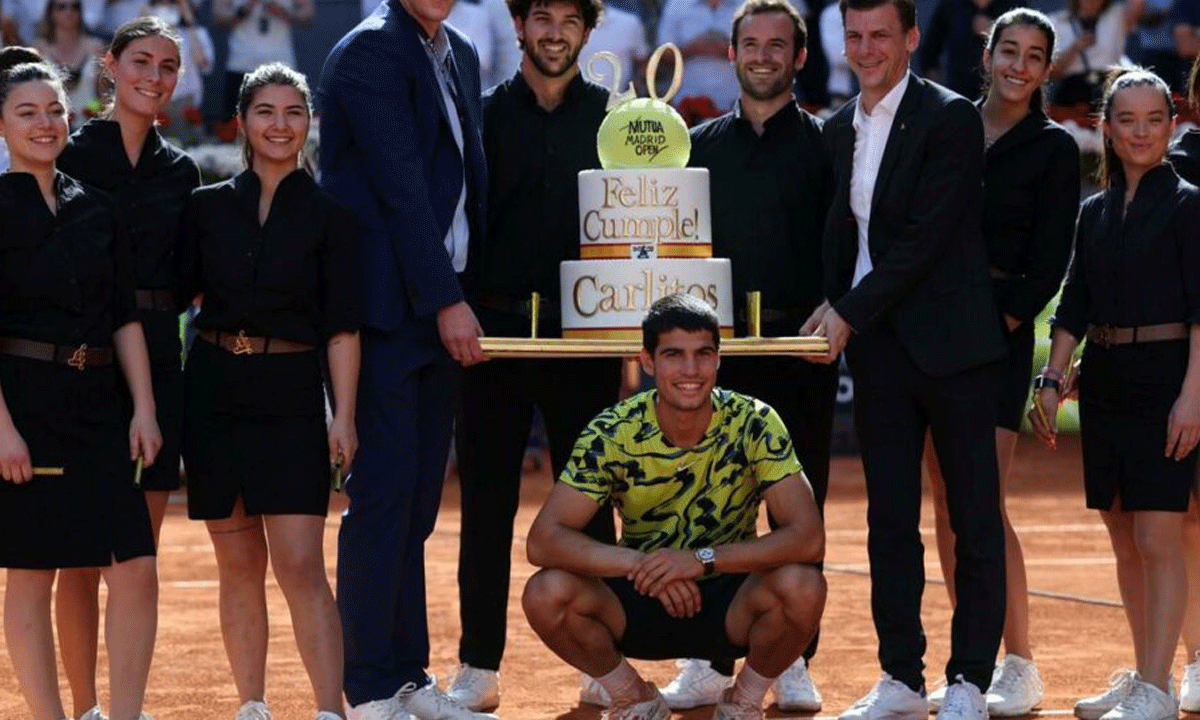 Tennis: pour ses vingt ans, Alcaraz s'offre une nouvelle finale à Madrid 