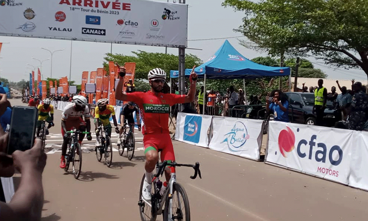 Tour du Bénin cycliste: Le Marocain Achraf Ed-Doghmy grand vainqueur de la 18-ème édition