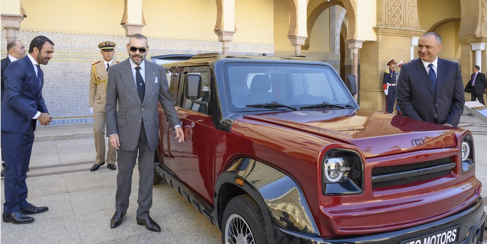 premiere voiture marocaine roi mohammedvi