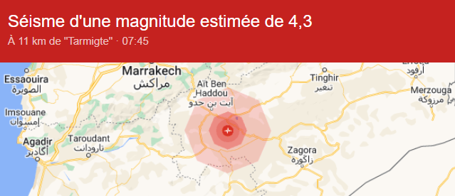 seisme ouarzazate