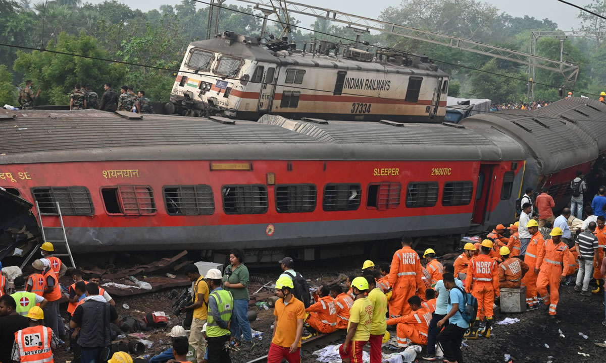 Vidéos. Au moins 288 morts dans l'une des pires catastrophes ferroviaires en Inde