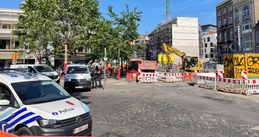 Liège, consulat du Maroc, alerte à la bombe, police belge, boulevard de la Sauvenière, Service d'enlèvement et de destruction d'engins explosifs , SEDEE, Belgique, 
