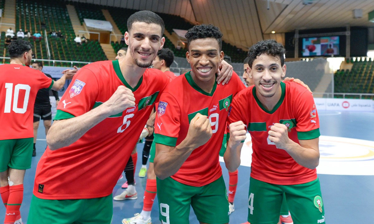 Vidéo. Coupe arabe de futsal: le Maroc en finale en battant la Lybie