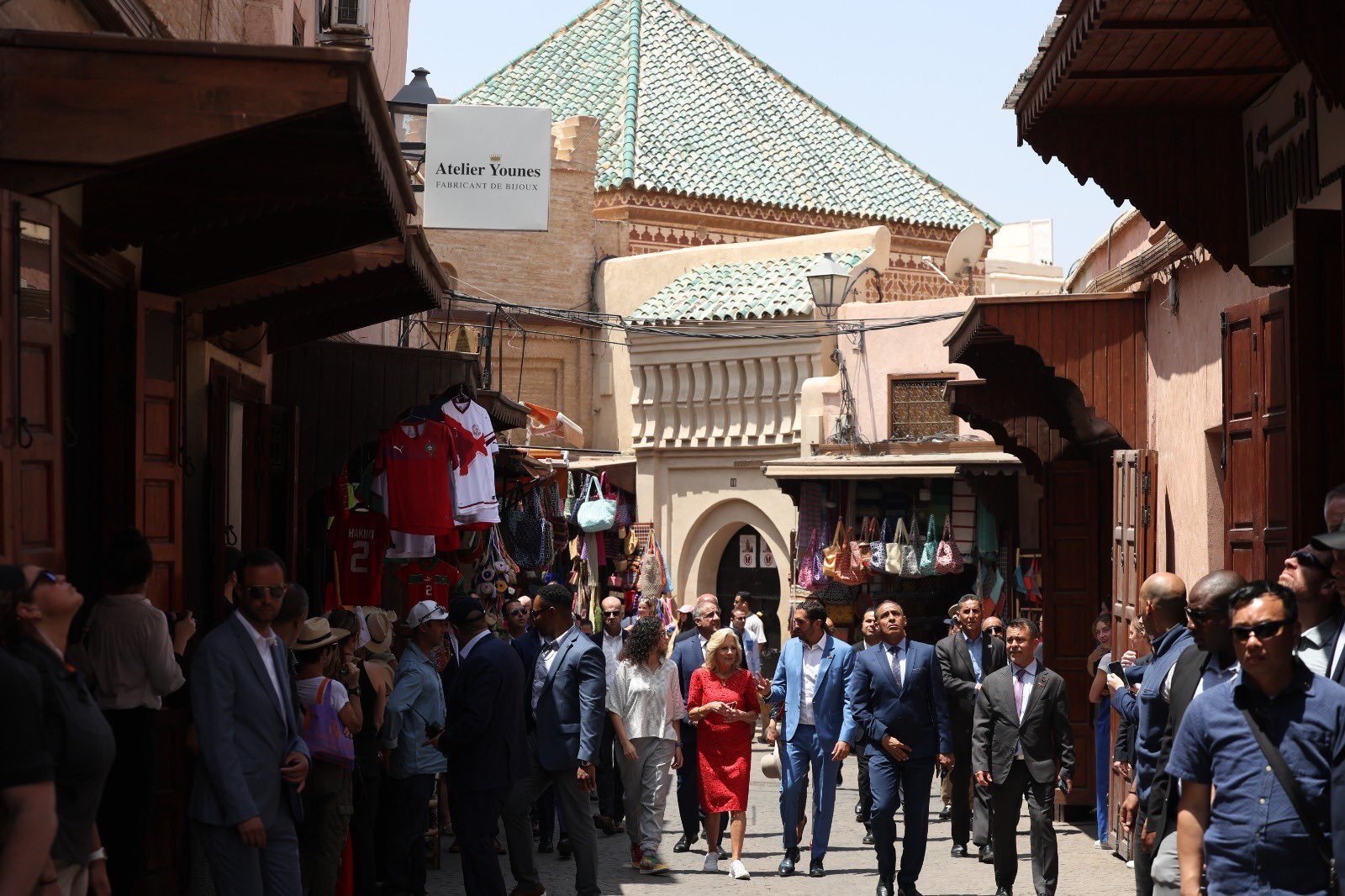 jill biden à marrakech